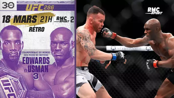 Rétro UFC : Les deux derniers rounds du deuxième combat Usman-Covington (novembre 2021)