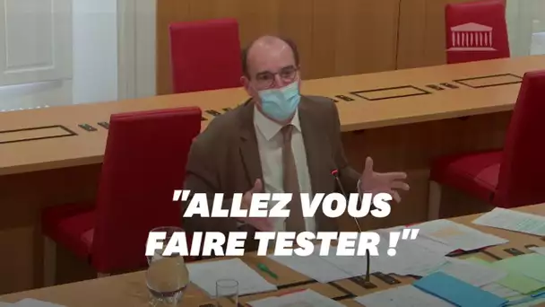 Pour Jean Castex, "le problème n’est pas le manque de tests mais que les gens se fassent tester"