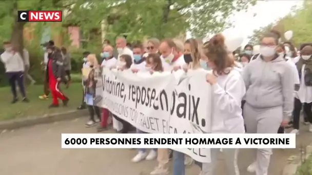 6000 personnes présentes pour la marche blanche en hommage à Victorine