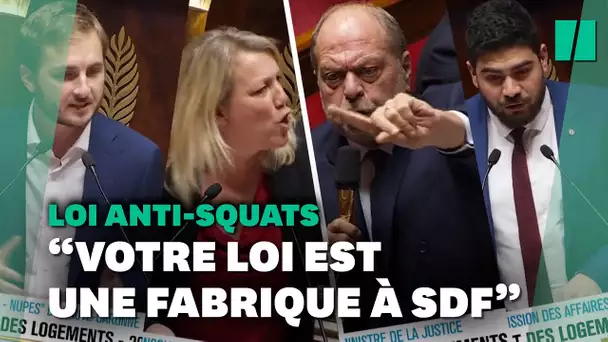 La proposition de loi anti-squats, soutenue par le gouvernement, indigne la gauche