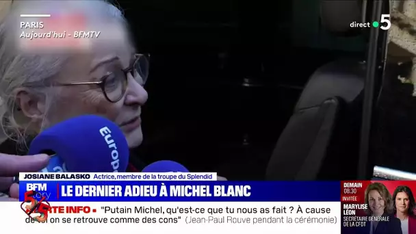 Michel Blanc : dernier adieu à l’acteur - Le 5/5 - C à Vous - 10/10/2024
