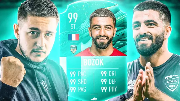 JE JOUE AVEC LA CARTE D'UN JOUEUR PRO 99 ! - FUT 20