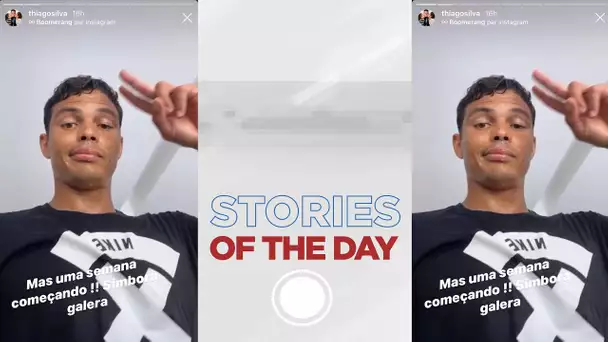 ZAPPING - STORIES OF THE DAY avec Thiago Silva, Edinson Cavani et Marquinhos