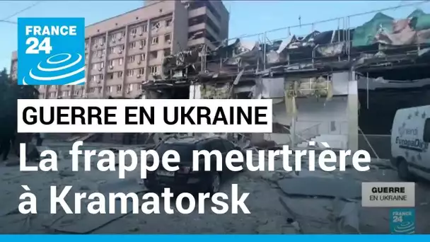 Ukraine : plusieurs morts dans une frappe russe contre un restaurant de Kramatorsk • FRANCE 24