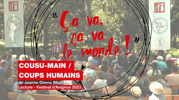 Bande annonce de la lecture «Cousu-main / Coups humains», de Jeanne Diama • RFI