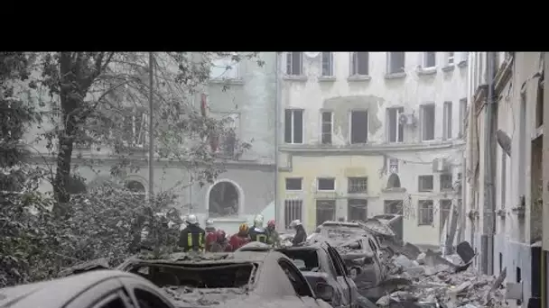Ukraine : quatre morts à Lviv dans une attaque contre un immeuble résidentiel