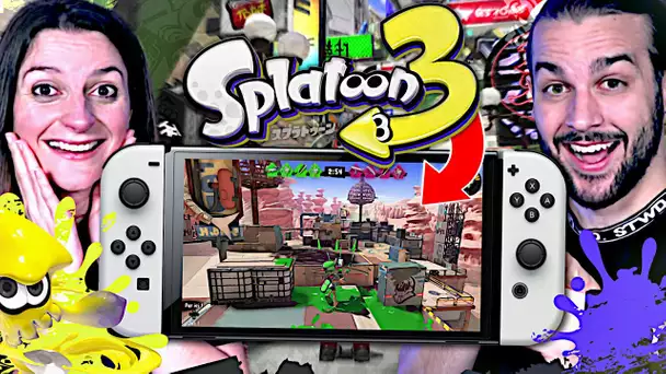 ON A JOUE A SPLATOON 3 EN AVANT PREMIERE SUR NINTENDO SWITCH !