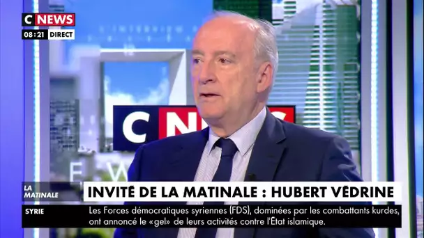 Hubert Védrine : «Je pense que la priorité absolue est de bloquer l'islamisme»