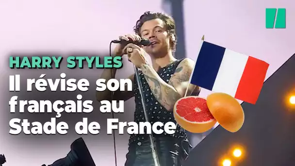 Harry Styles a fait le show en français pour son concert au Stade de France