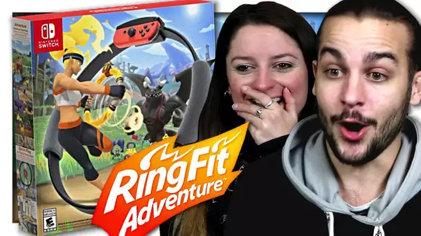 UN NOUVEAU JEU NINTENDO SWITCH : RING FIT ADVENTURE ! | DÉCOUVERTE ET AVIS