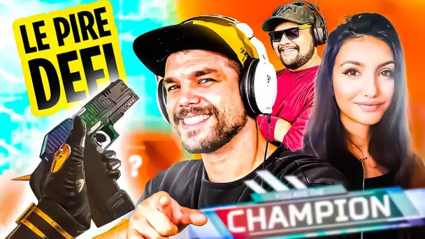 On TENTE le défi le PLUS DUR DE L’HISTOIRE sur APEX LEGENDS 😱