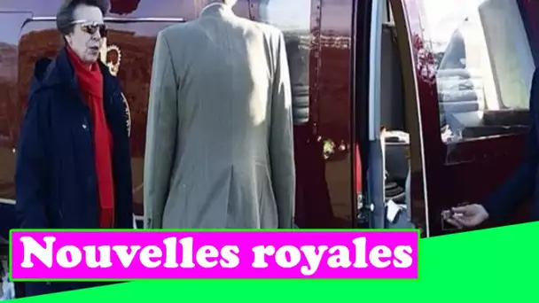 La princesse Anne «se moq.ue»de la famille royale de la COP26 avec 3 voyages en hélicoptère en 12 jo