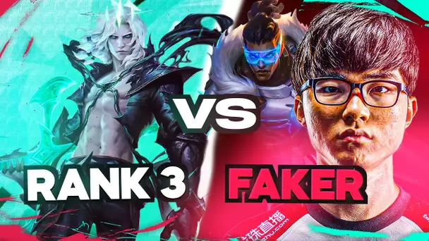 LA SECRET STRAT DU RANK 3 CORÉE qui 1v9 LES GAMES CONTRE FAKER !