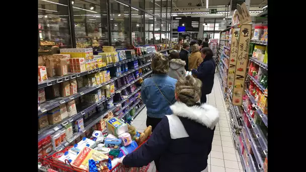 Coronavirus : les supermarchés normands dévalisés