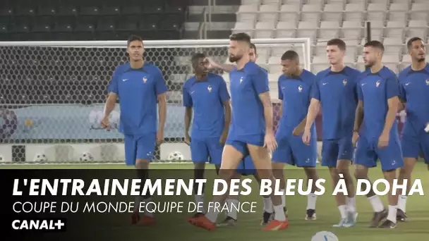L'entrainement de l'équipe de France avant l'Australie - Coupe du monde Equipe de France