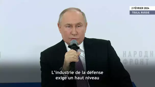 🇷🇺  Vladimir Poutine : « pour réussir sur le champ de bataille, il faut réagir rapidement »