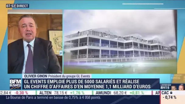 Olivier Ginon (GL Events) : GL Events prévoit de réaliser plus de 90 millions d'euros d'économies