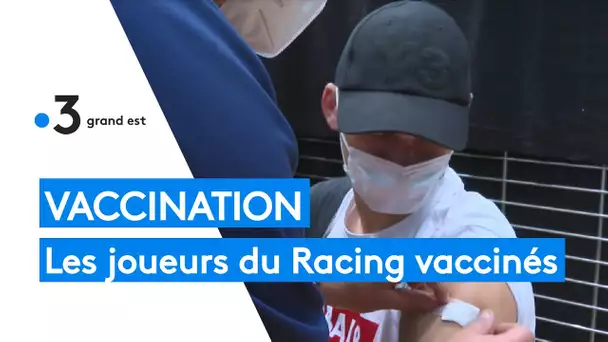 Vaccination : les footballeurs du Racing club de Strasbourg ont reçu leur première injection