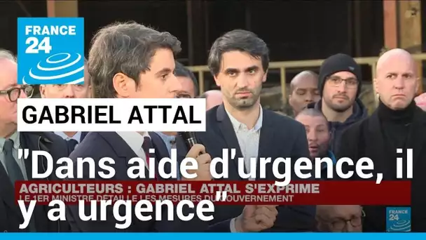 Crise Agricole : Gabriel Attal assure une accélération du versement des aides d'urgence