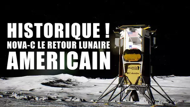 HISTORIQUE ! L'Amérique se pose à nouveau sur la LUNE (L'incroyable atterrissage de NOVA-C)