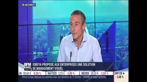 Cyril Daloz (iObeya) : iObeya propose aux entreprises une solution de management visuel