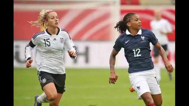 Les buts d&#039;Allemagne-France Féminine A (0-2) !