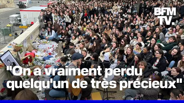 À Paris, les fans de One Direction rendent hommage à Liam Payne