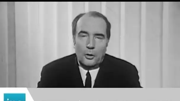 François Mitterrand "la bombe atomique et l'expansion économique" - Archive vidéo INA