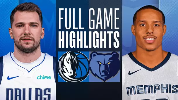 MAVERICKS at GRIZZLIES | FULL GAME HIGHLIGHTS | October 30, 2023