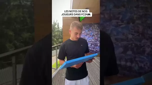 Nos joueurs ont découvert leurs notes sur #EAFC24🎮 #om #marseille #football #shortfootball #soccer