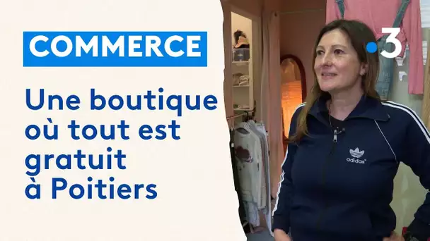 Free shop, un nouveau commerce où tout est gratuit à Poitiers