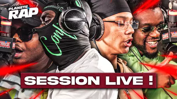 SESSION FREESTYLE avec Leto, Guy2Bezbar, Kerchak, Favé, Mayo, Pispa, Charla & Jimmy Pasmecra !