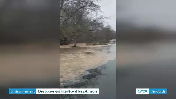 Une pollution à l'amidon observée sur l'Isle