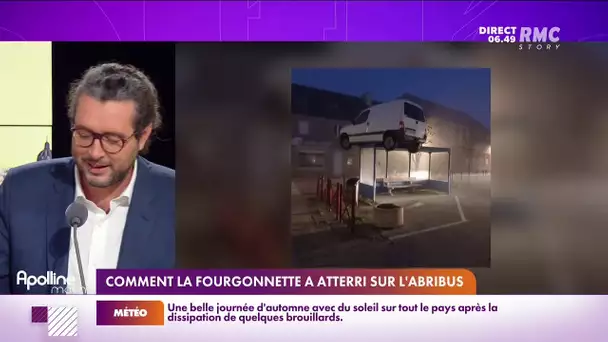 Ouest-France ont résolu le mystère de l'utilitaire déposé sur un abris-bus