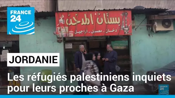 La double peine des Gazaouis du camp palestinien de Bakaa en Jordanie • FRANCE 24