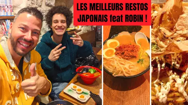 On fait un MARATHON des RESTOS JAPONAIS avec Robin!