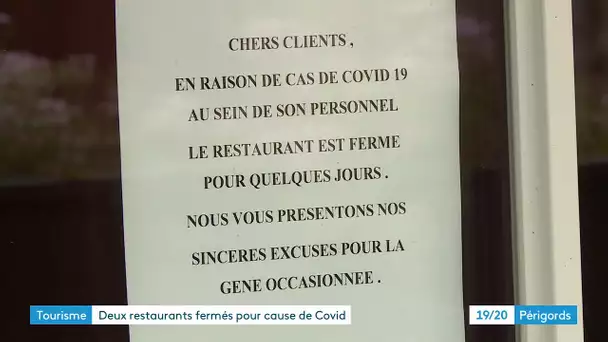 Deux restaurants fermés temporairement pour cause de Covid à Saint-Léon-sur-Vézère