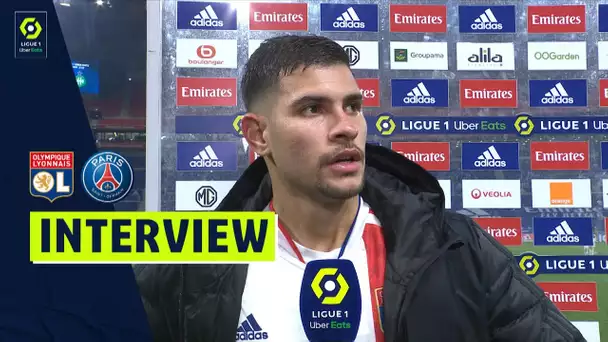 Interview de fin de match : OLYMPIQUE LYONNAIS - PARIS SAINT-GERMAIN (1-1)  / 2021/2022