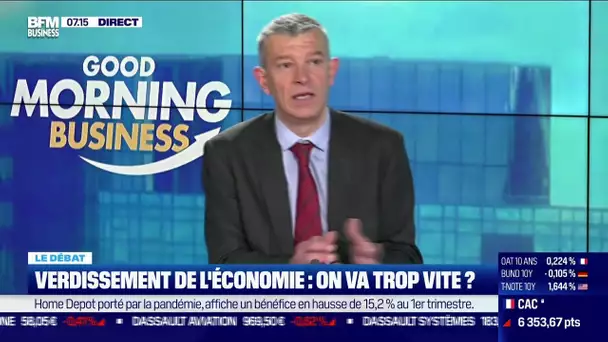 Le débat  : Va-t-on trop vite en matière de verdissement de l'économie ?