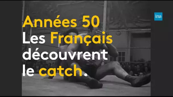 Années 50, quand la France découvrait le catch | Franceinfo INA