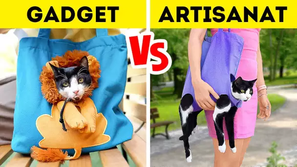 Gadgets pour chats VS Artisanat 🐾 Astuces parfaites pour les propriétaires de chats 😺