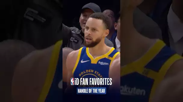 Stephen Curry wins the 2024-25 NBA Fan Favorites Award for his wrap-around wizardry, voted by FANS!
