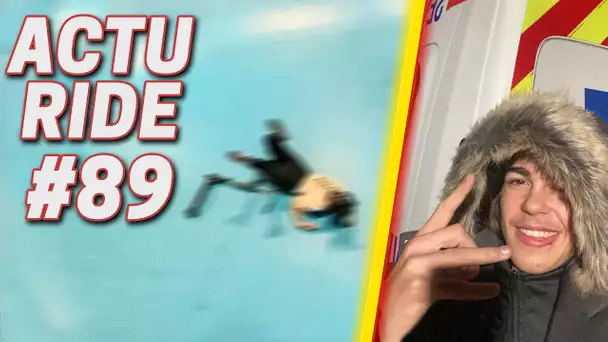 ACTU RIDE 89 : L'énorme crash d'Esteban Clot, L'échec des surfeurs français, Triple backflip !