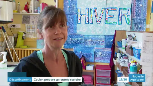 Coronavirus : la commune de Coulon dans les Deux-Sèvres prépare le retour des enfants à l'école
