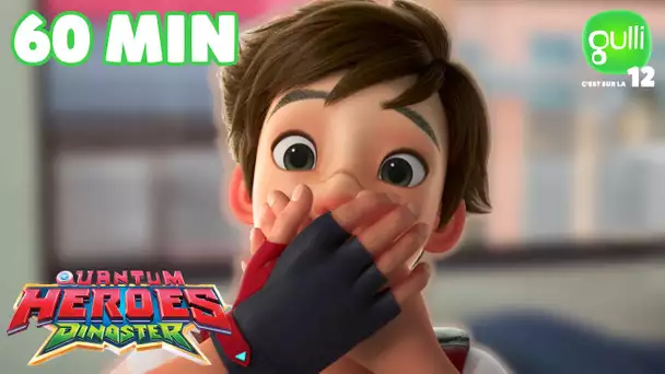 LUCIO ne peut plus GARDER son IDENTITÉ SECRÈTE 😱  HEROES DINOSTER 🤖