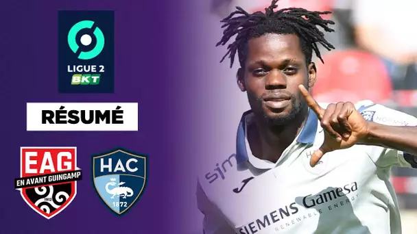 Résumé : Le Havre enfonce Guingamp et se place sur le podium !