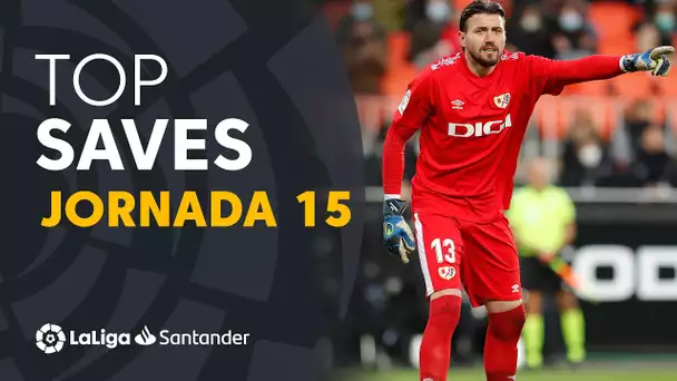TOP Paradas Jornada 15 LaLiga Santander 2021/2022
