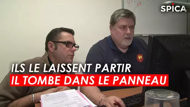 POLICE : Ils le laissent partir et il tombe dans le panneau