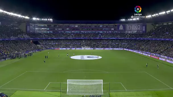 Calentamiento Real Valladolid CF vs Real Madrid