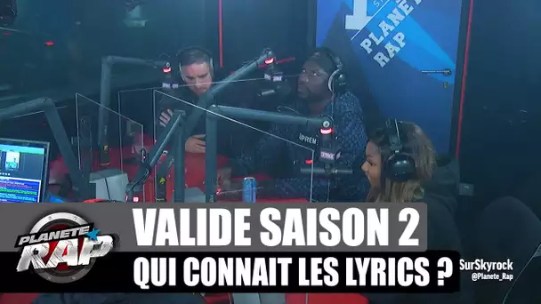 Qui CONNAÎT les LYRICS ? avec Sam's, Da Uzi, Mélina et Rimkus ! #PlanèteRap